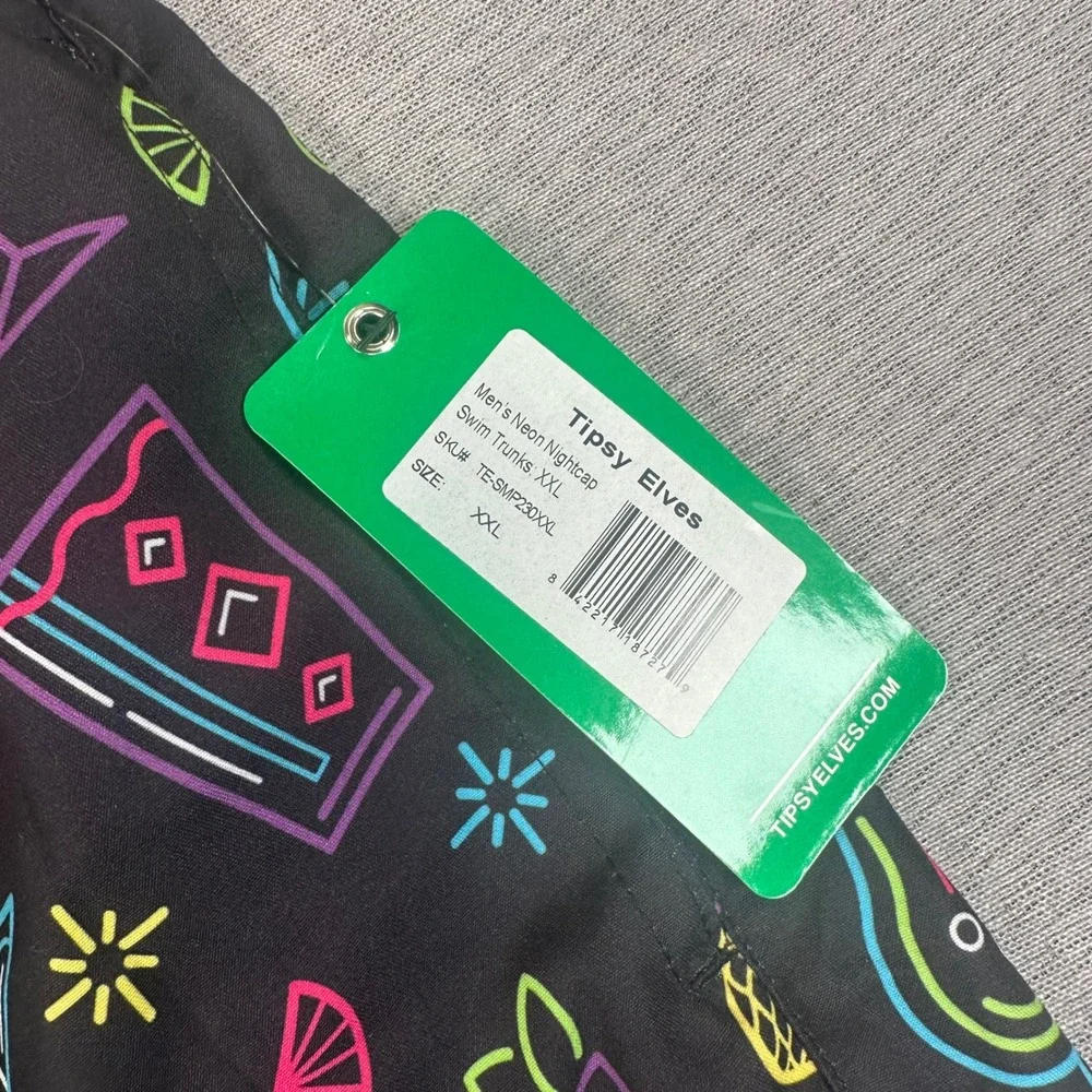 Tipsy Elves neon cocktail